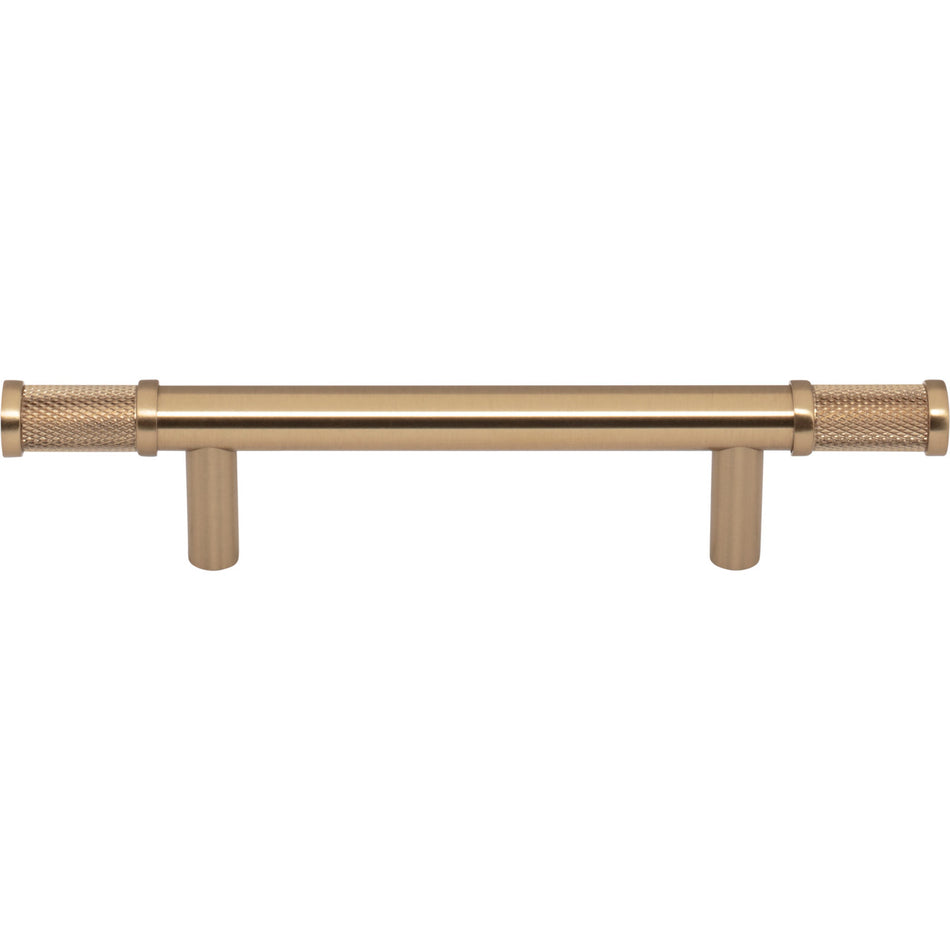 Top Knobs TK3232HB: 3-3/4" cc Burnham Bar Cabinet Pull - Honey Bronze