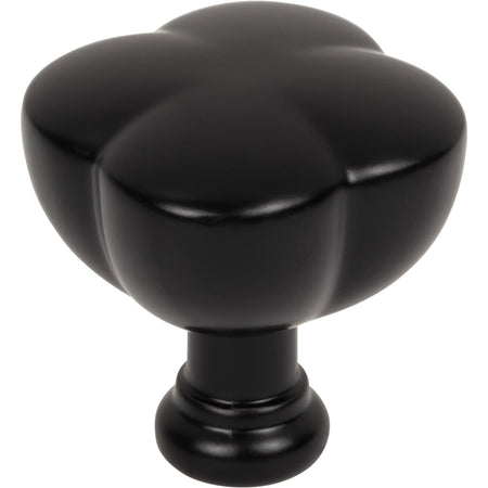 Jeffrey Alexander 686MB: 1-1/4" Southerland Round Cabinet Knob - Matte Black
