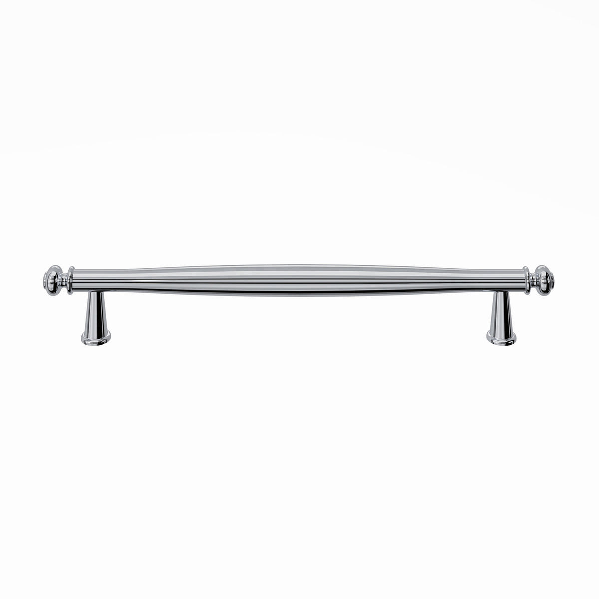 Top Knobs TK3197PC: 12" cc Coddington Appliance Pull - Polished Chrome