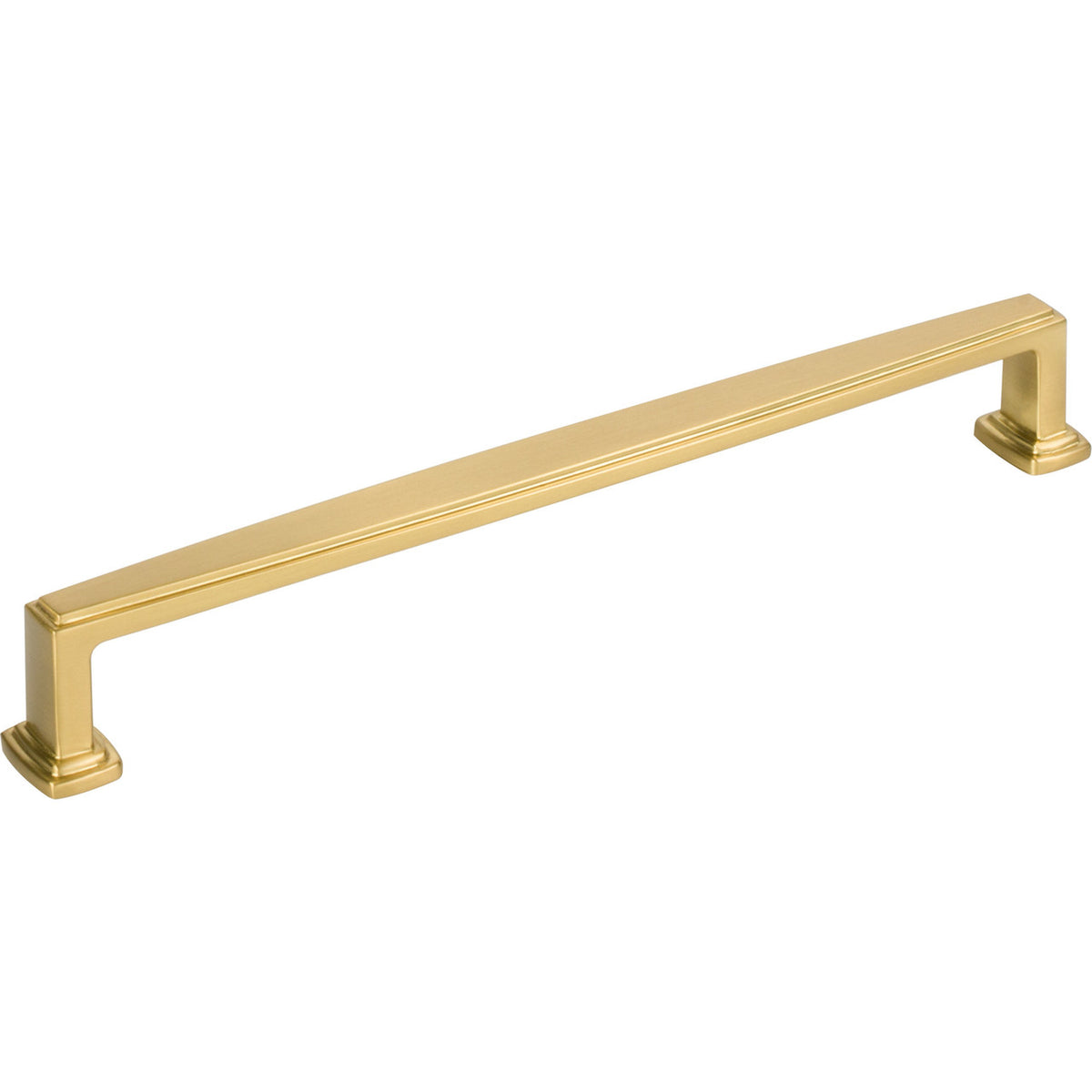 Jeffrey Alexander 171-192BG: 192mm cc Richard Cabinet Pull - Brushed Gold