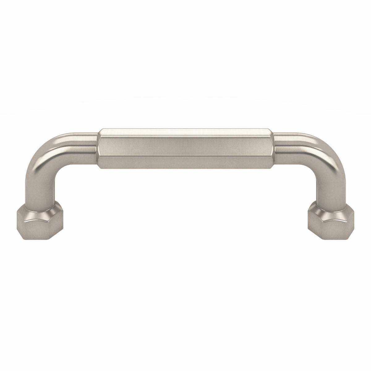 Top Knobs TK3201BSN: 3-3/4" cc Dustin Cabinet Pull - Brushed Satin Nickel