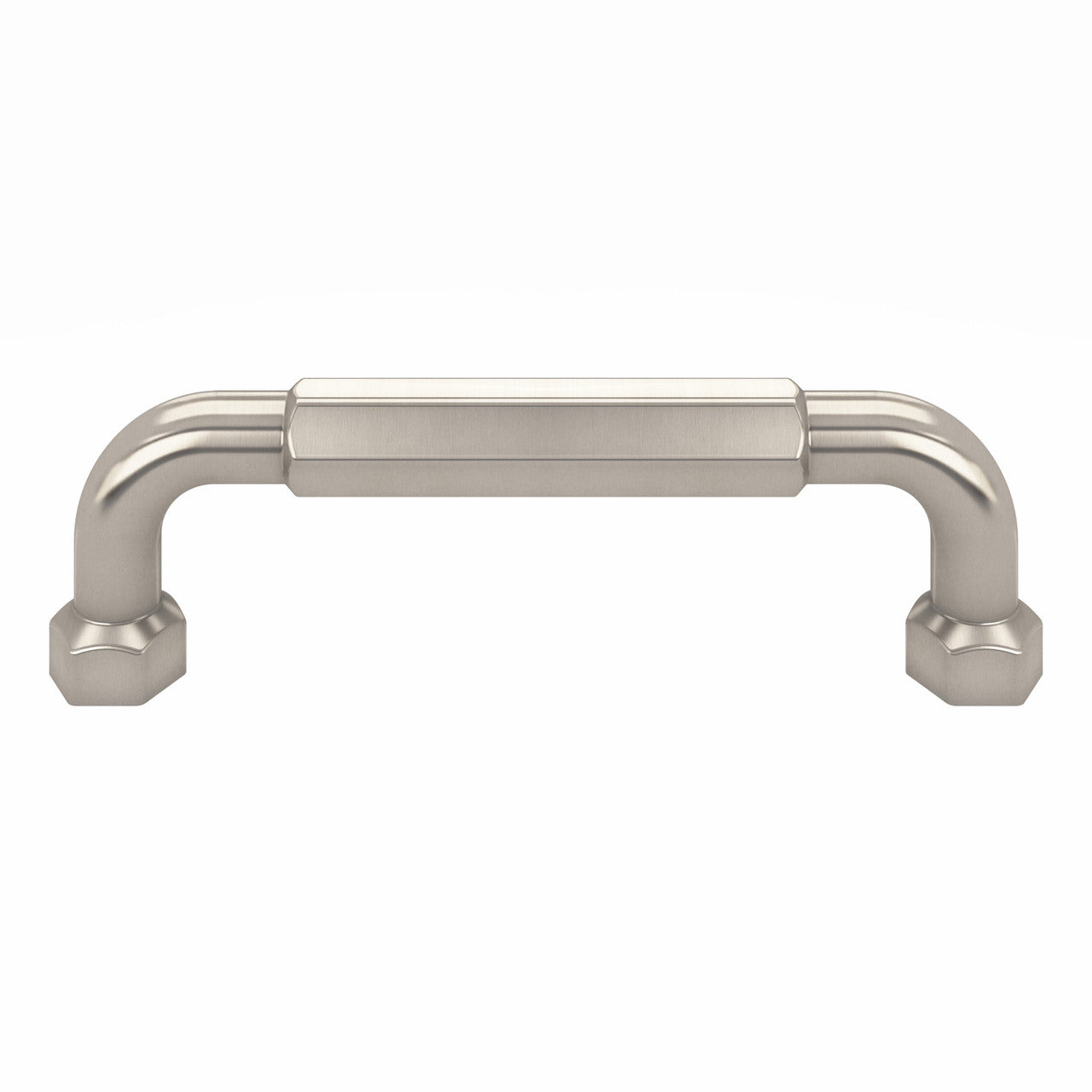 Top Knobs TK3201BSN: 3-3/4" cc Dustin Cabinet Pull - Brushed Satin Nickel