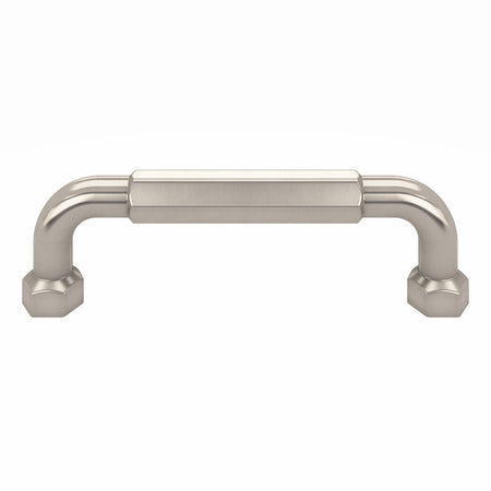 Top Knobs TK3201BSN: 3-3/4" cc Dustin Cabinet Pull - Brushed Satin Nickel