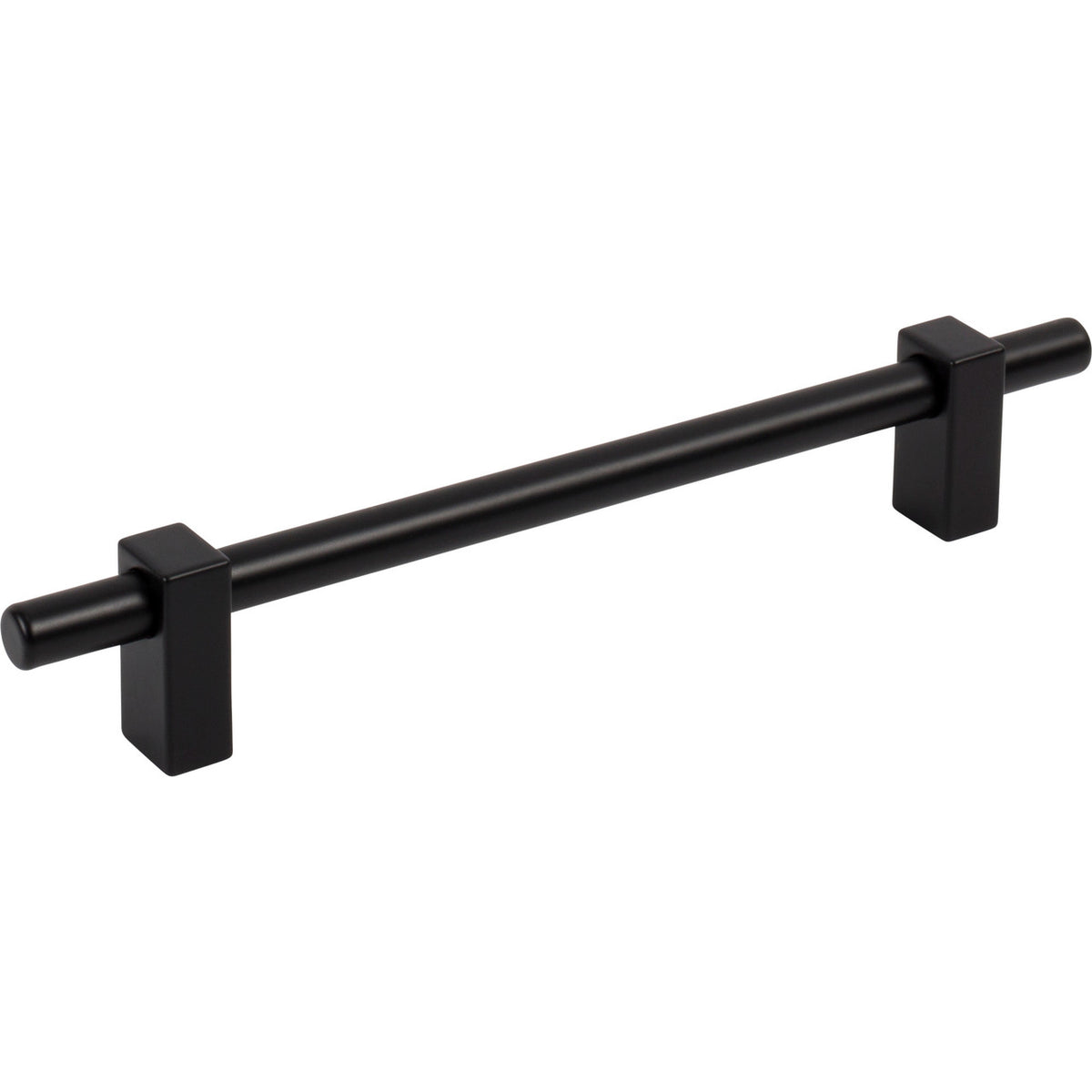 Jeffrey Alexander 478-160MB: 160mm cc Larkin Bar Cabinet Pull - Matte Black