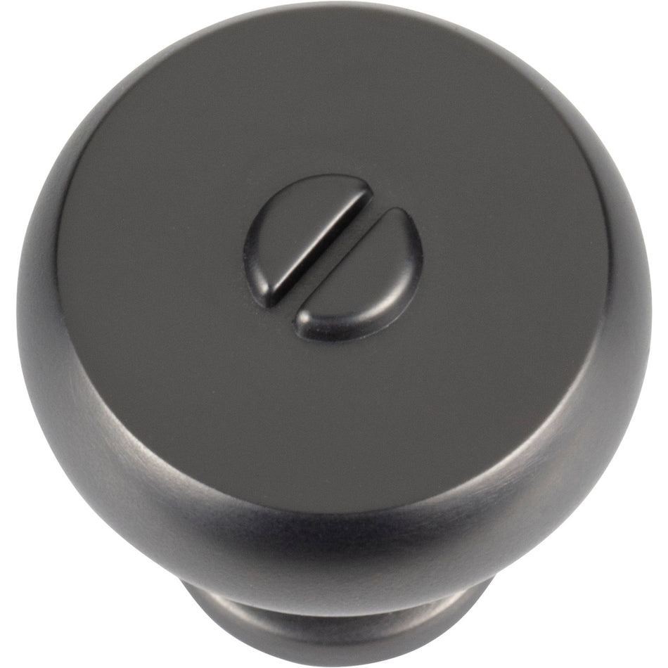 Atlas A980-SL: 1-3/16" Everitt Cabinet Knob - Slate