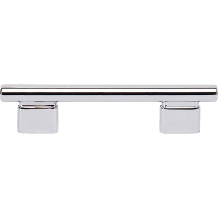 Atlas A512-CH: 96mm cc Holloway Round Bar  Cabinet Pull - Polished Chrome