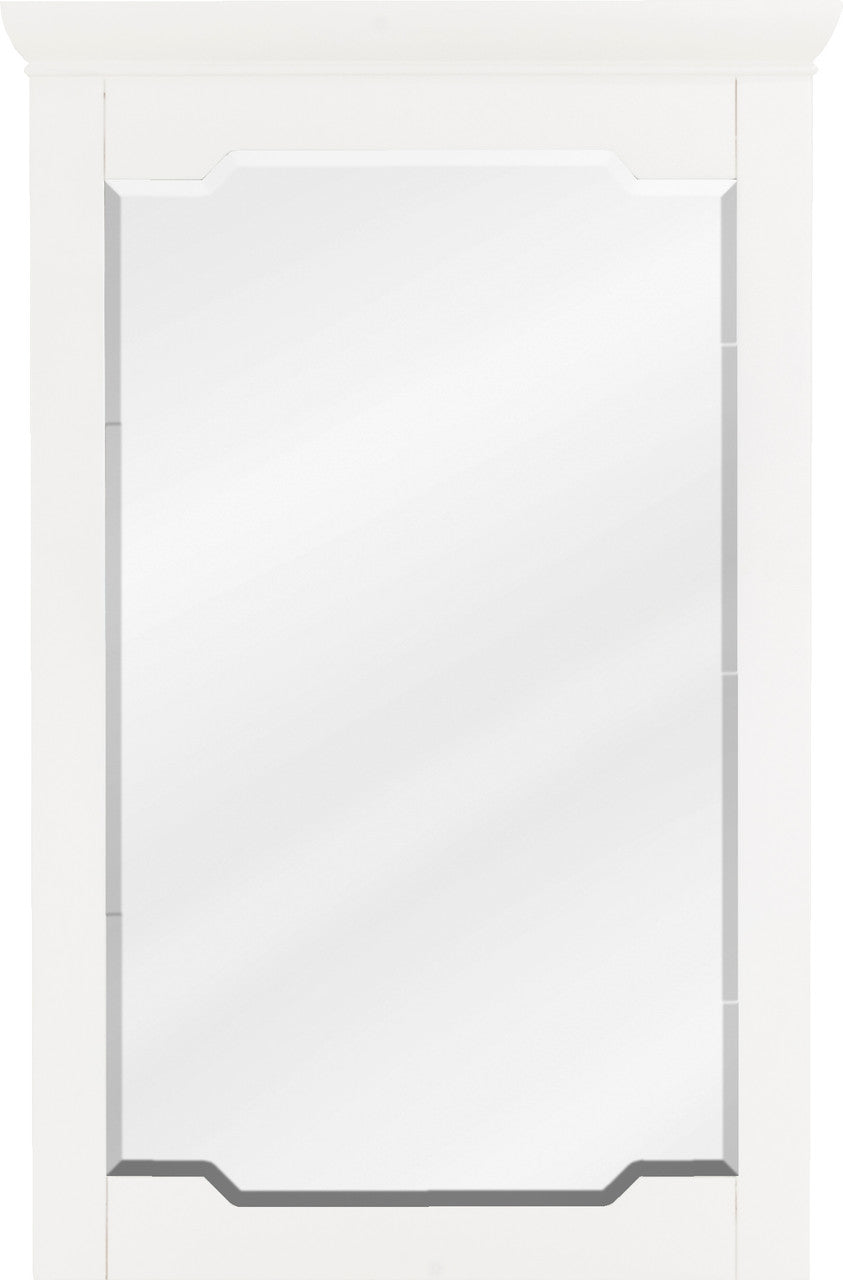 Jeffrey Alexander 22" Chatham Mirror - White Frame