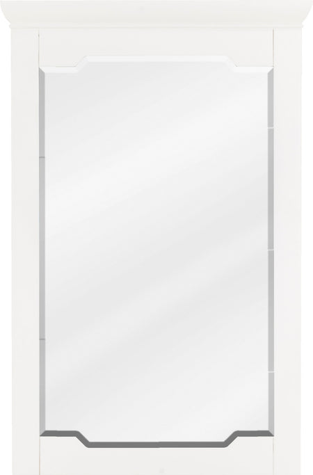 Jeffrey Alexander 22" Chatham Mirror - White Frame