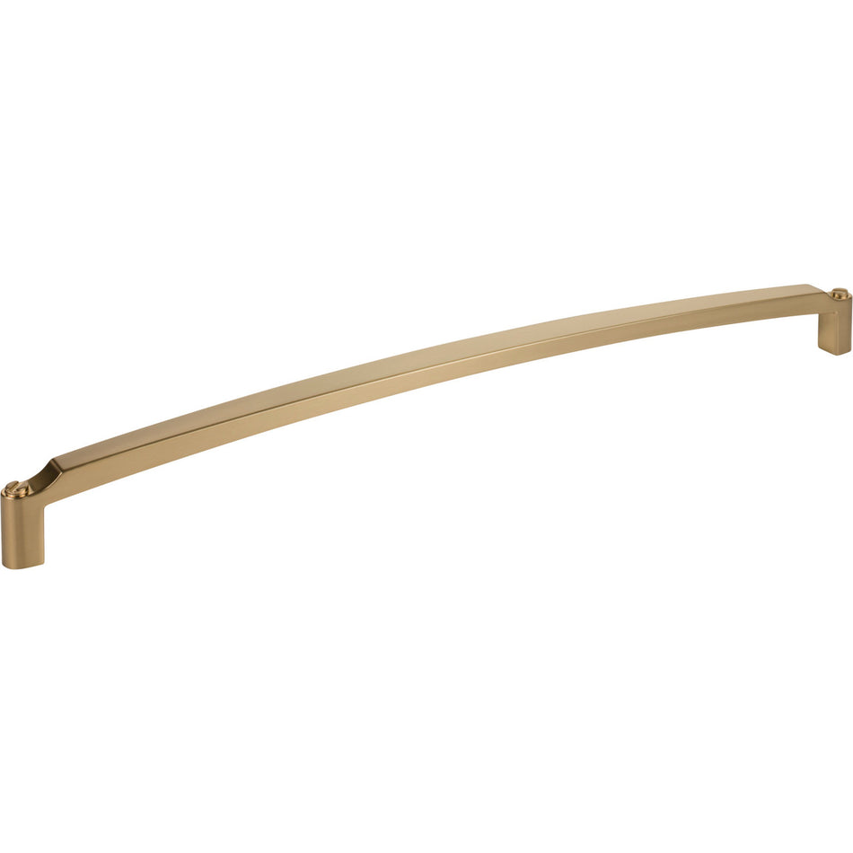 Top Knobs TK3178HB: 18" cc Haddonfield D-Handle Cabinet Pull - Honey Bronze