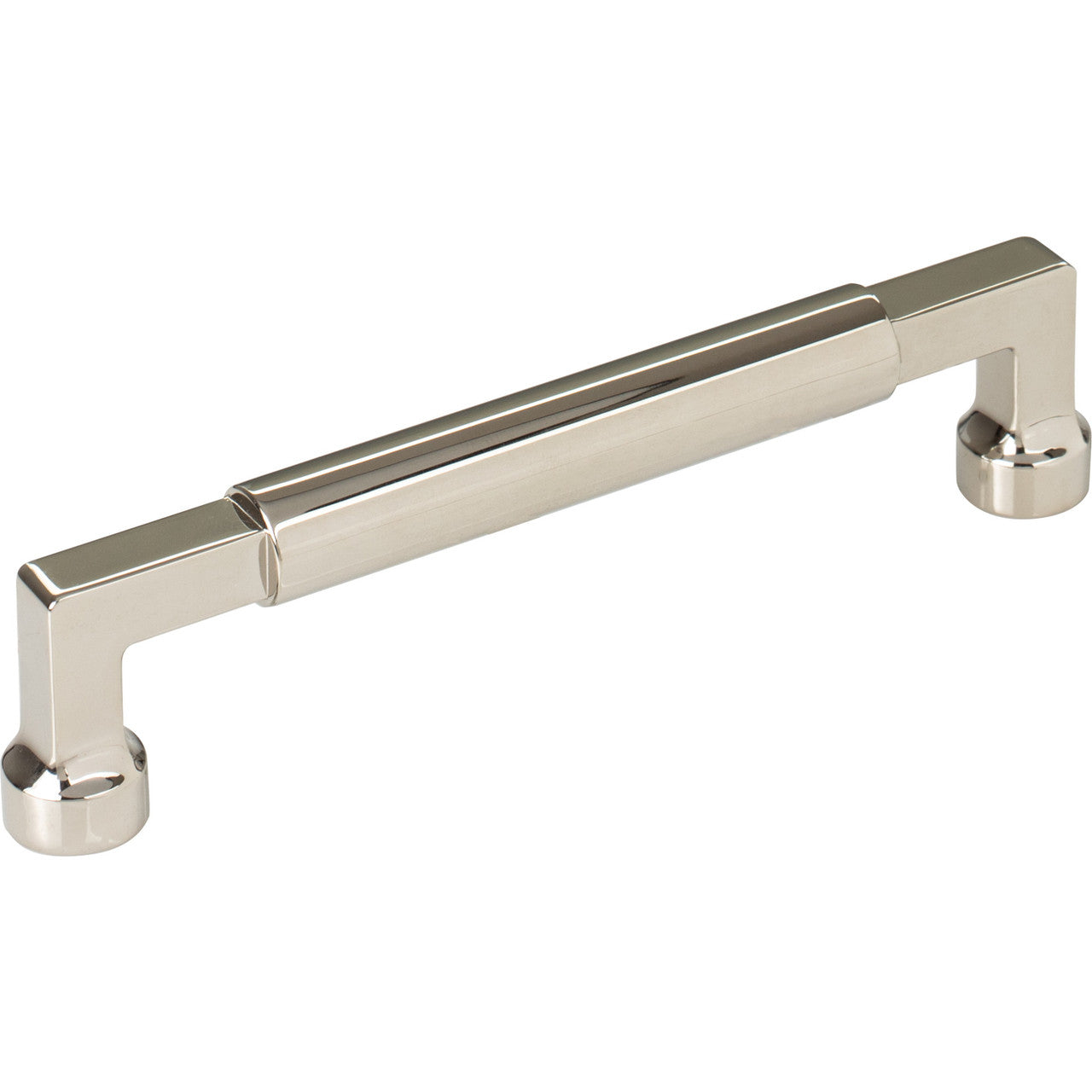 Top Knobs TK3092PN: 5-1/16" cc Regent's Park Cumberland Cabinet Pull - Polished Nickel