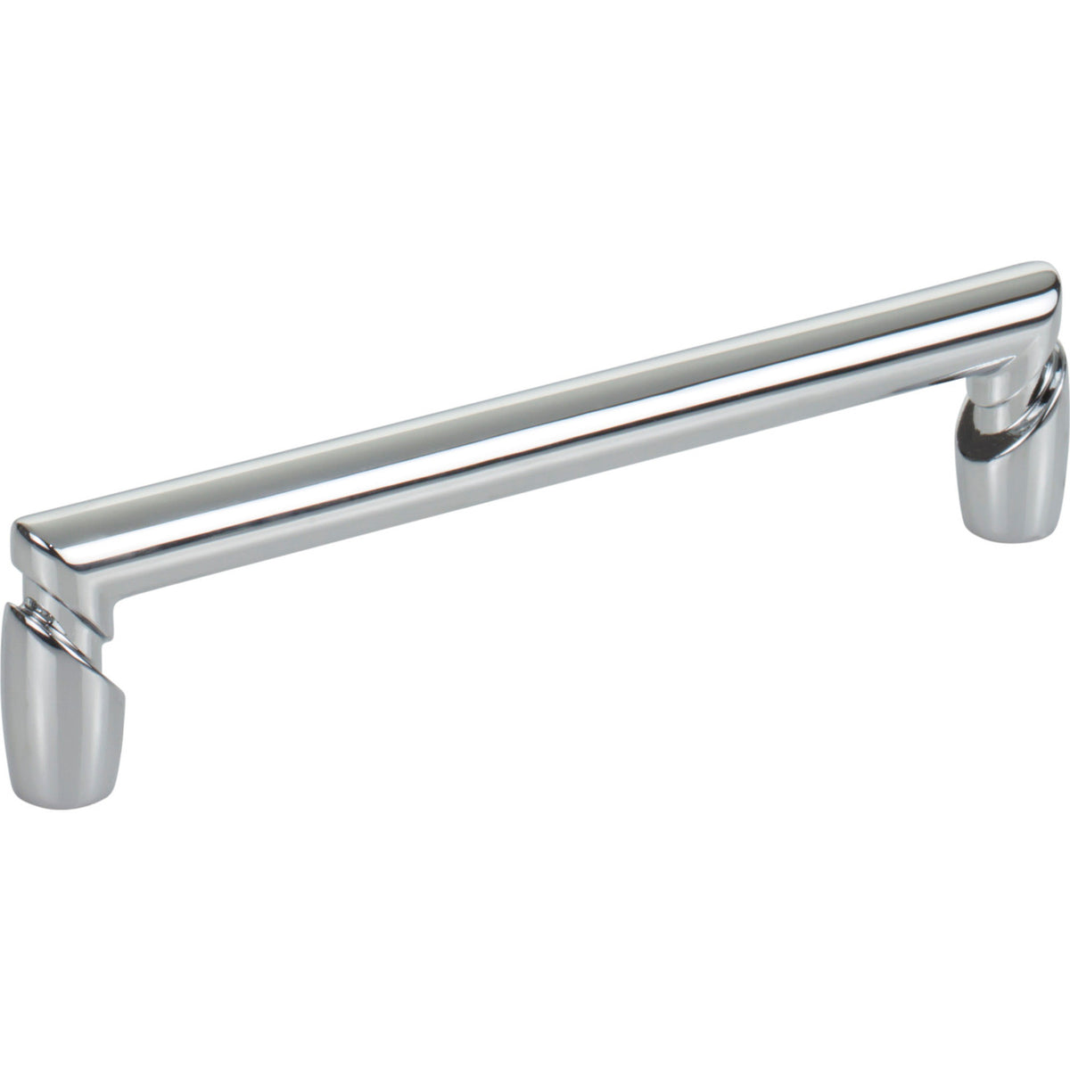 Top Knobs TK3133PC: 5-1/16" cc Florham Round Bar Cabinet Pull - Polished Chrome