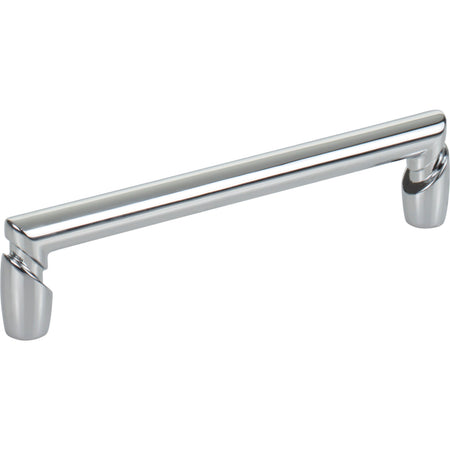 Top Knobs TK3133PC: 5-1/16" cc Florham Round Bar Cabinet Pull - Polished Chrome