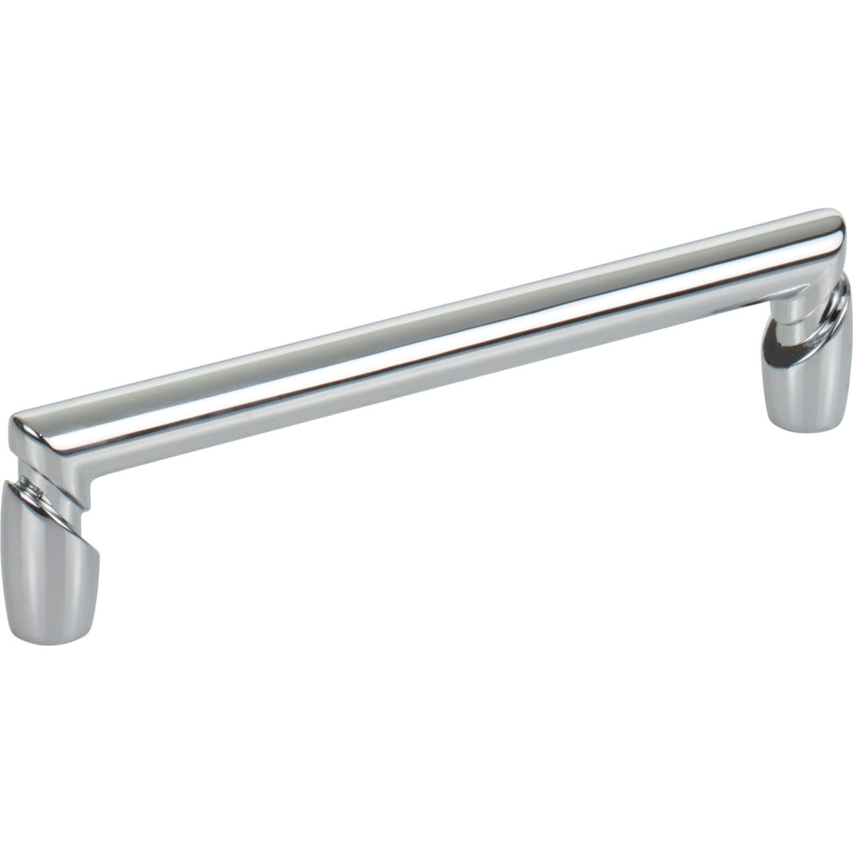 Top Knobs TK3133PC: 5-1/16" cc Florham Round Bar Cabinet Pull - Polished Chrome