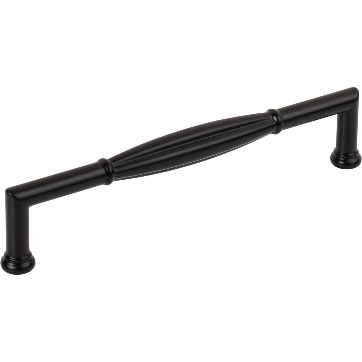 Jeffrey Alexander 686-160MB: 160mm cc Southerland Bar Cabinet Pull - Matte Black