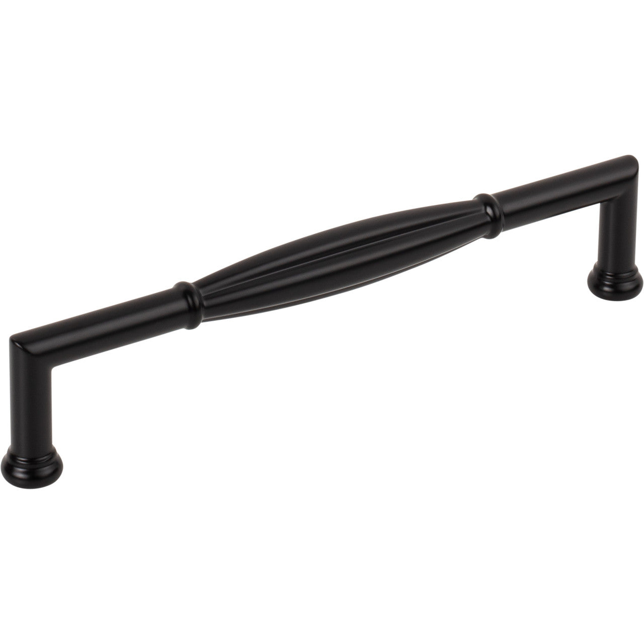 Jeffrey Alexander 686-160MB: 160mm cc Southerland Bar Cabinet Pull - Matte Black