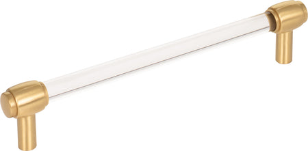 Jeffrey Alexander 775-160BG : 160mm cc Carmen Bar Cabinet Pull - Brushed Gold