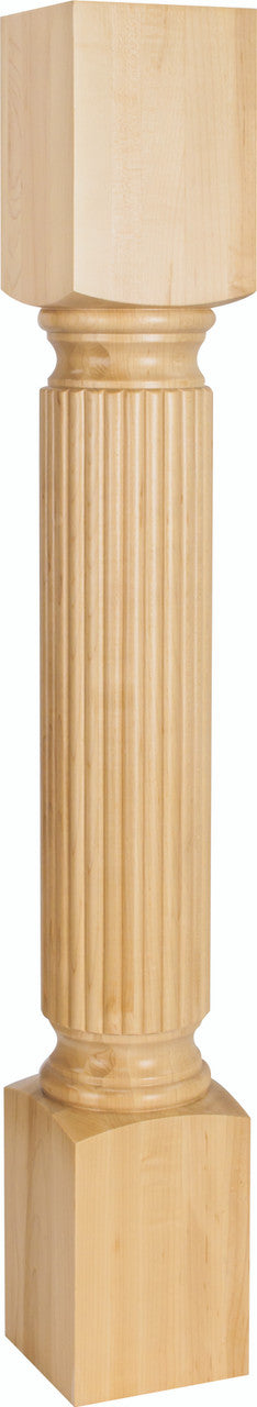 Hardware Resources P20CH: 5" x 5" x 35-1/2" Reed Post - Cherry