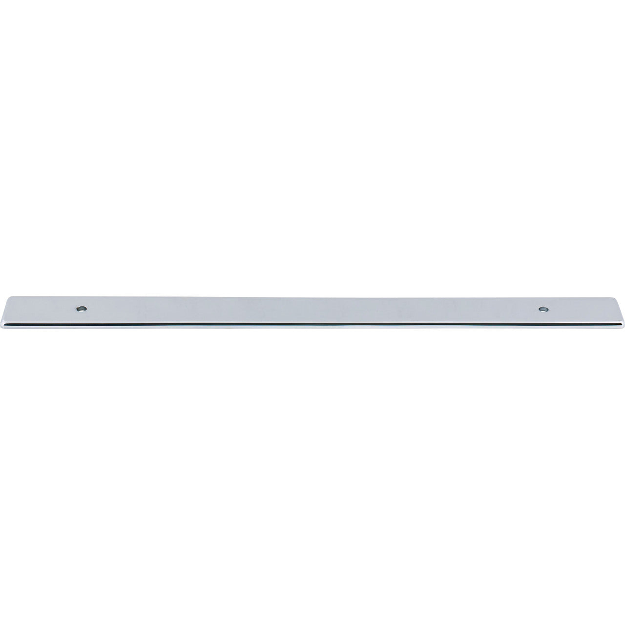 Top Knobs TK3285PC: 11-13/16" Radcliffe  Backplate - Polished Chrome