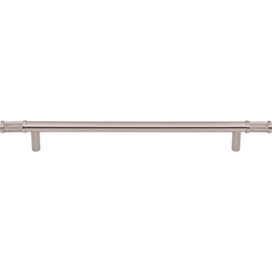 Top Knobs TK3236BSN: 8-13/16" cc Burnham Bar Cabinet Pull - Brushed Satin Nickel