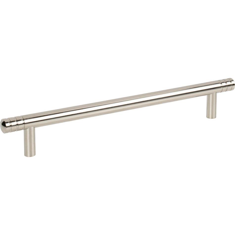 Atlas A955-PN: 7-9/16" cc Griffith Cabinet Pull - Polished Nickel