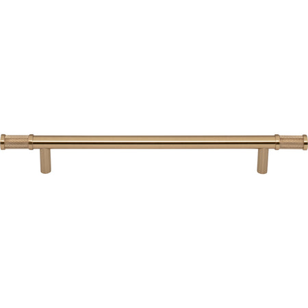 Top Knobs TK3235HB: 7-9/16" cc Burnham Bar Cabinet Pull - Honey Bronze
