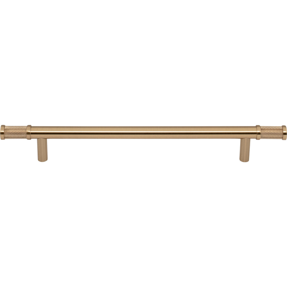 Top Knobs TK3235HB: 7-9/16" cc Burnham Bar Cabinet Pull - Honey Bronze