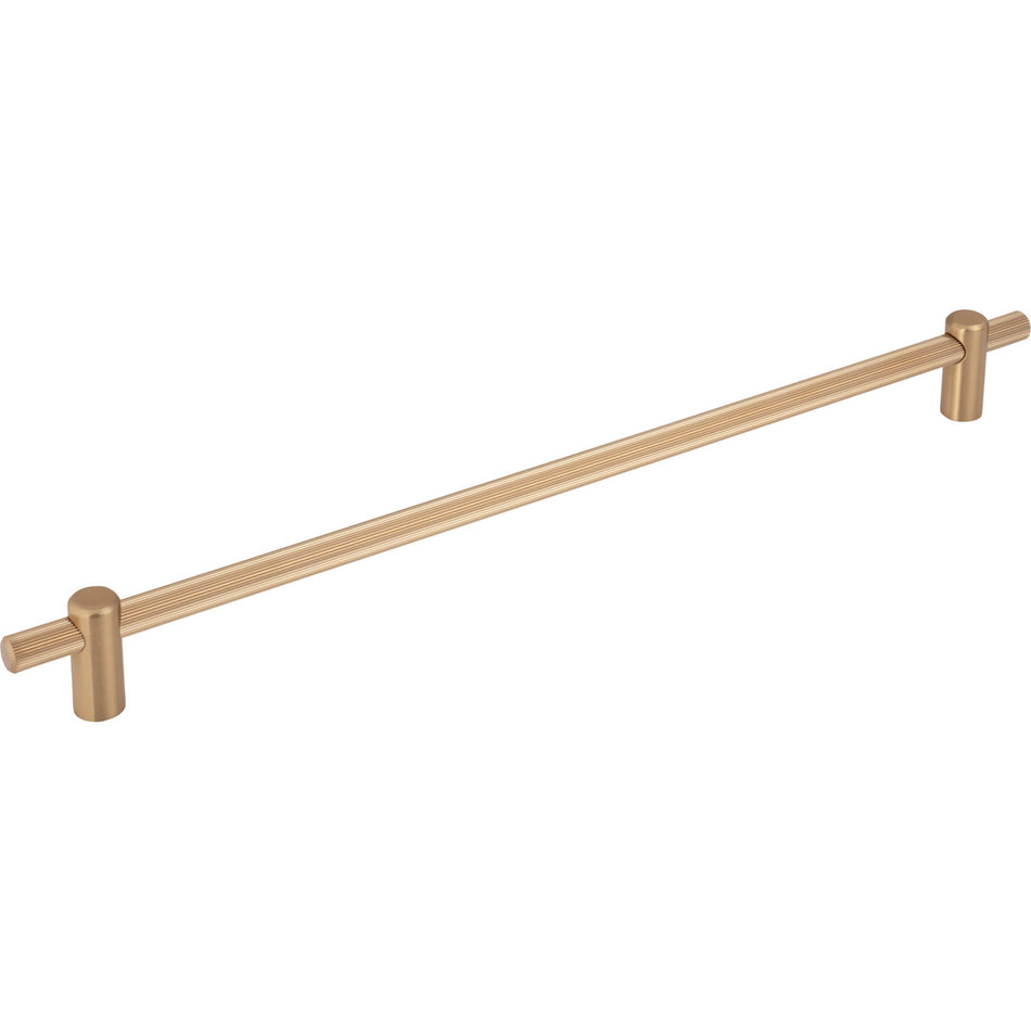 Top Knobs TK3257HB: 12" cc Dempsey Bar Cabinet Pull - Honey Bronze