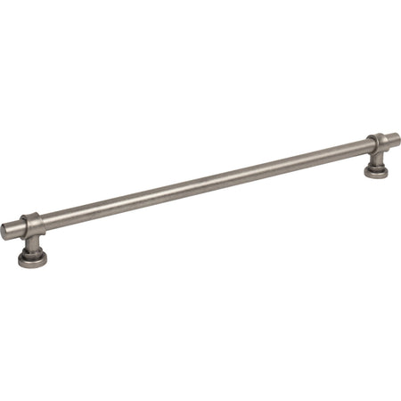 Top Knobs M2761: 12" cc Dakota Bit Cabinet Pull - Pewter Antique