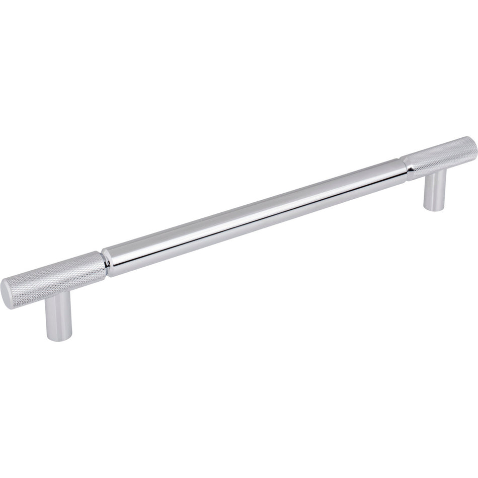 Top Knobs TK3246PC: 12" cc Prestwick Bar Cabinet Pull - Polished Chrome