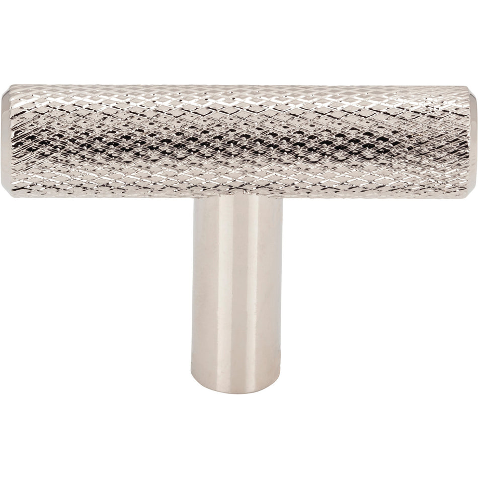 Top Knobs TK3240PN: 2" Prestwick T-Bar Cabinet Knob - Polished Nickel