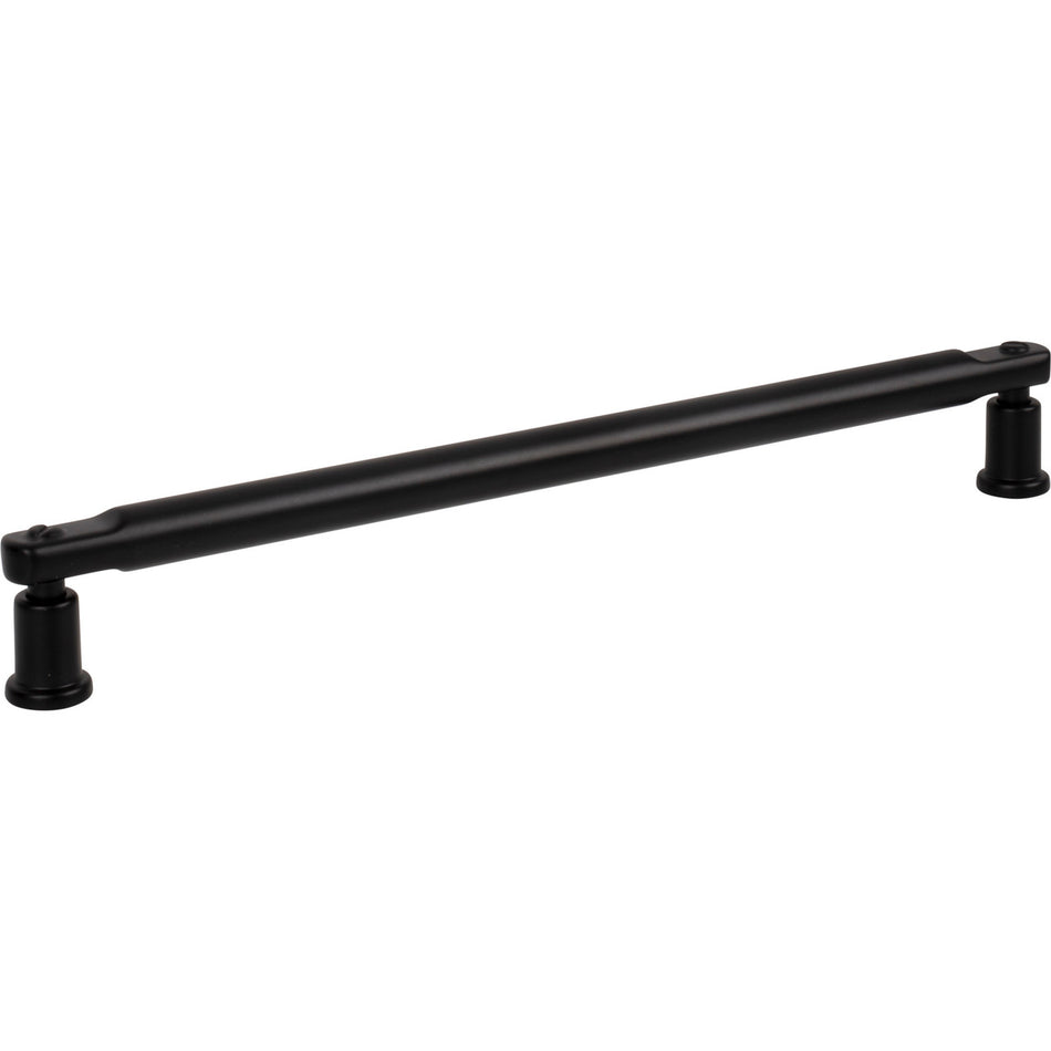 Atlas A986-BL: 8-13/16" cc Everitt Cabinet Pull - Matte Black