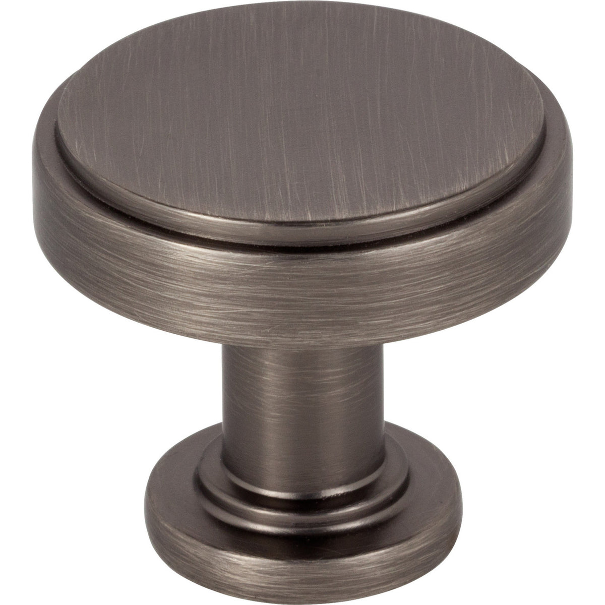 Jeffrey Alexander 171BNBDL: 1-1/4" Richard Cabinet Knob - Brushed Pewter