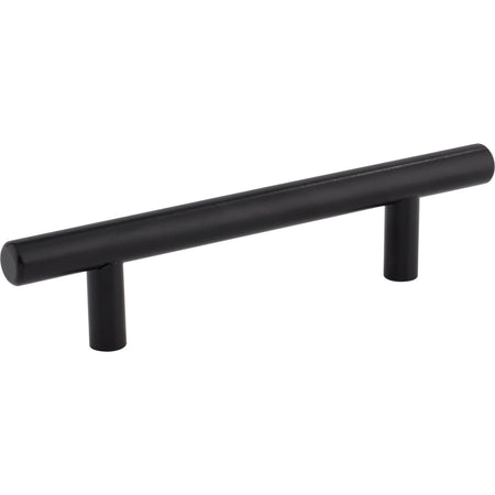 Elements 154SSMB: 96 mm cc Naples Bar Cabinet Pull - Matte Black Stainless Steel