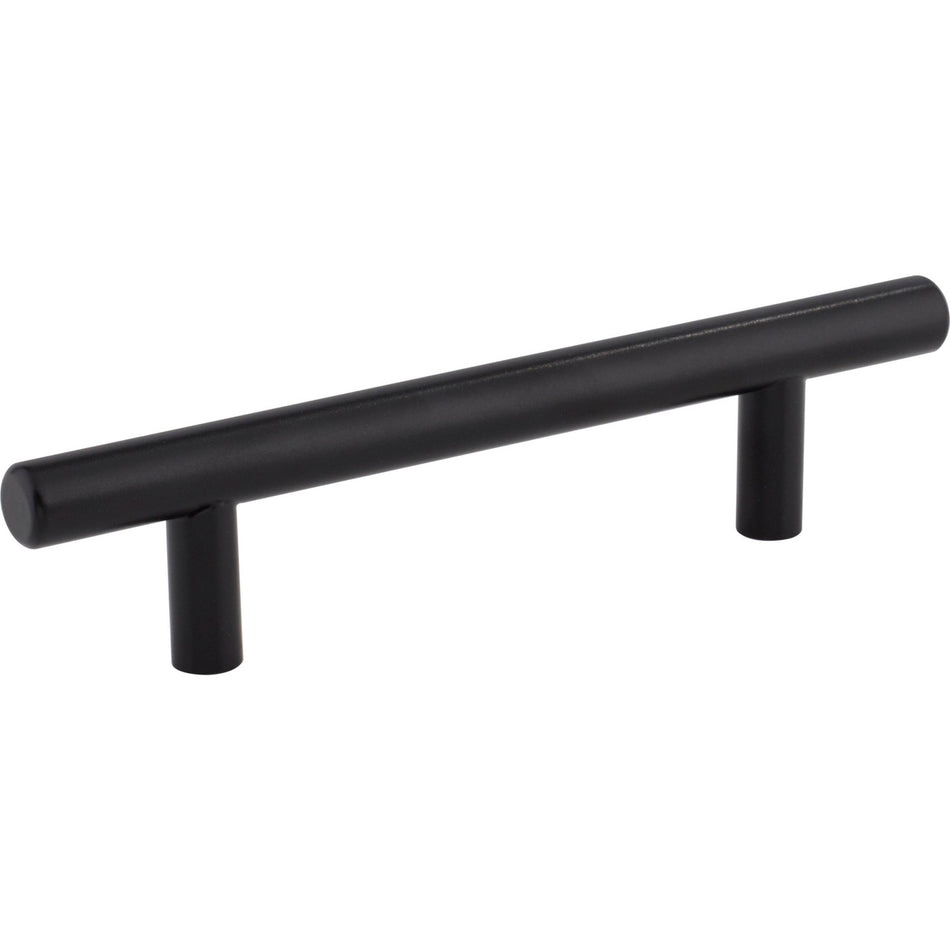 Elements 154SSMB: 96 mm cc Naples Bar Cabinet Pull - Matte Black Stainless Steel