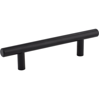 Elements 154SSMB: 96 mm cc Naples Bar Cabinet Pull - Matte Black Stainless Steel