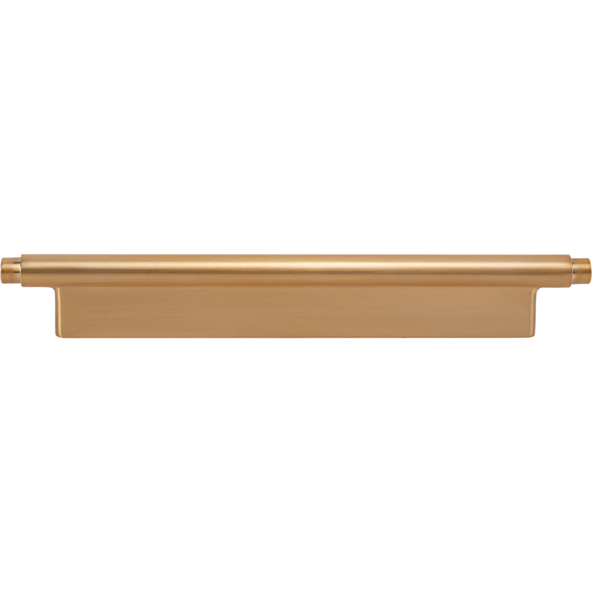 Atlas A534-WB: 160mm cc Kayden Round Bar Cabinet Pull - Warm Brass
