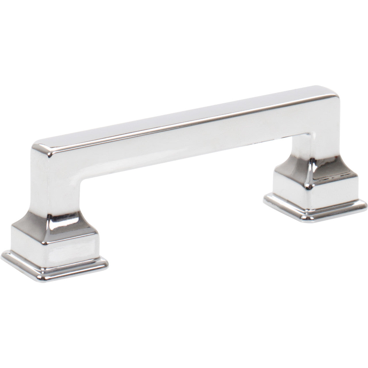 Atlas A621-CH: 3" cc Erika Cabinet Pull - Polished Chrome