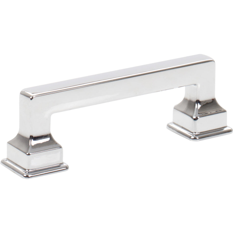 Atlas A621-CH: 3" cc Erika Cabinet Pull - Polished Chrome
