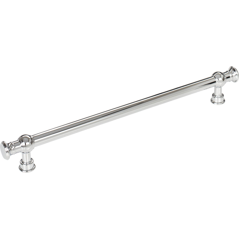 Top Knobs TK3125PC: 8-13/16" cc Regent's Park Ormonde Cabinet Pull - Polished Chrome