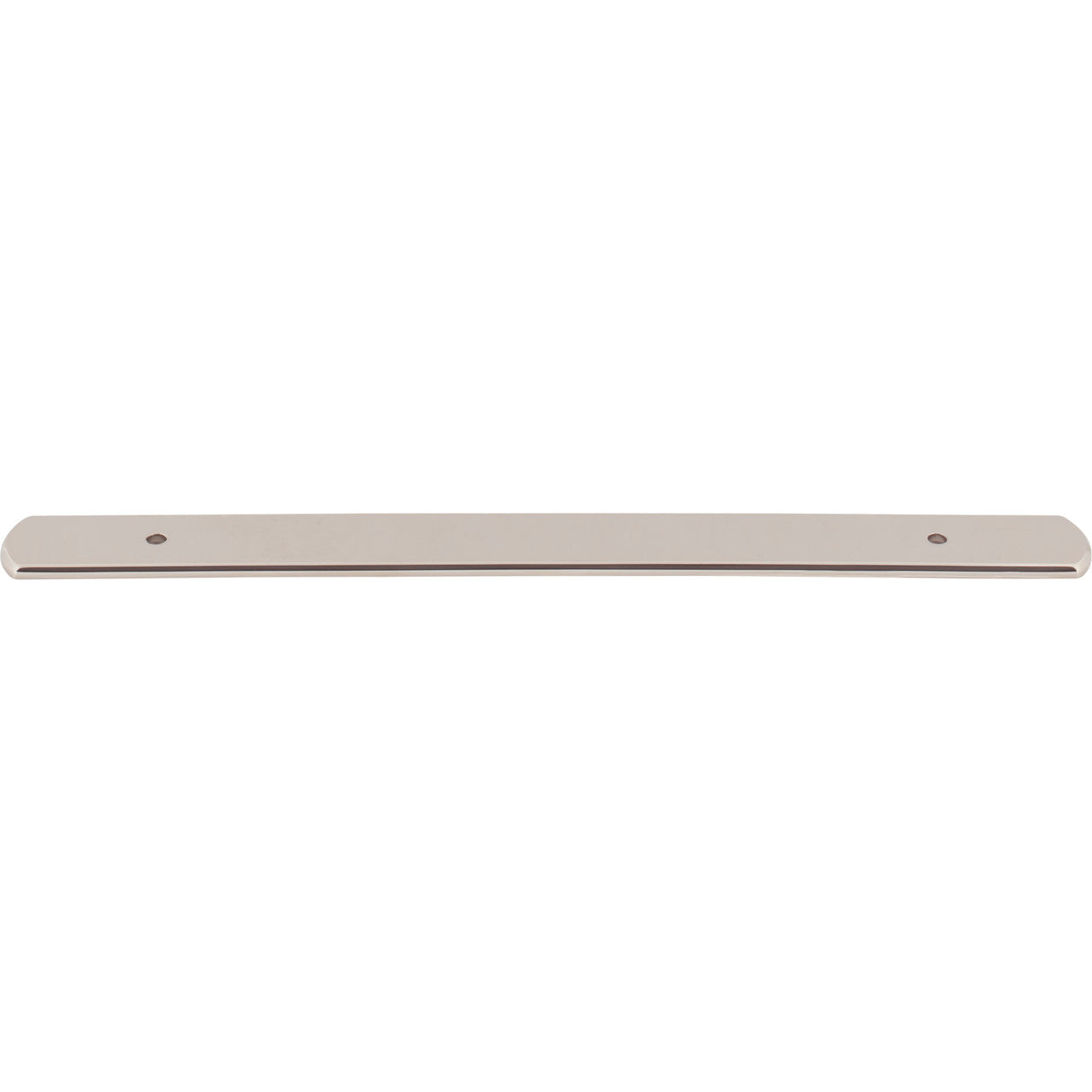 Top Knobs TK3274PN: 10-5/8" Wescott  Backplate - Polished Nickel