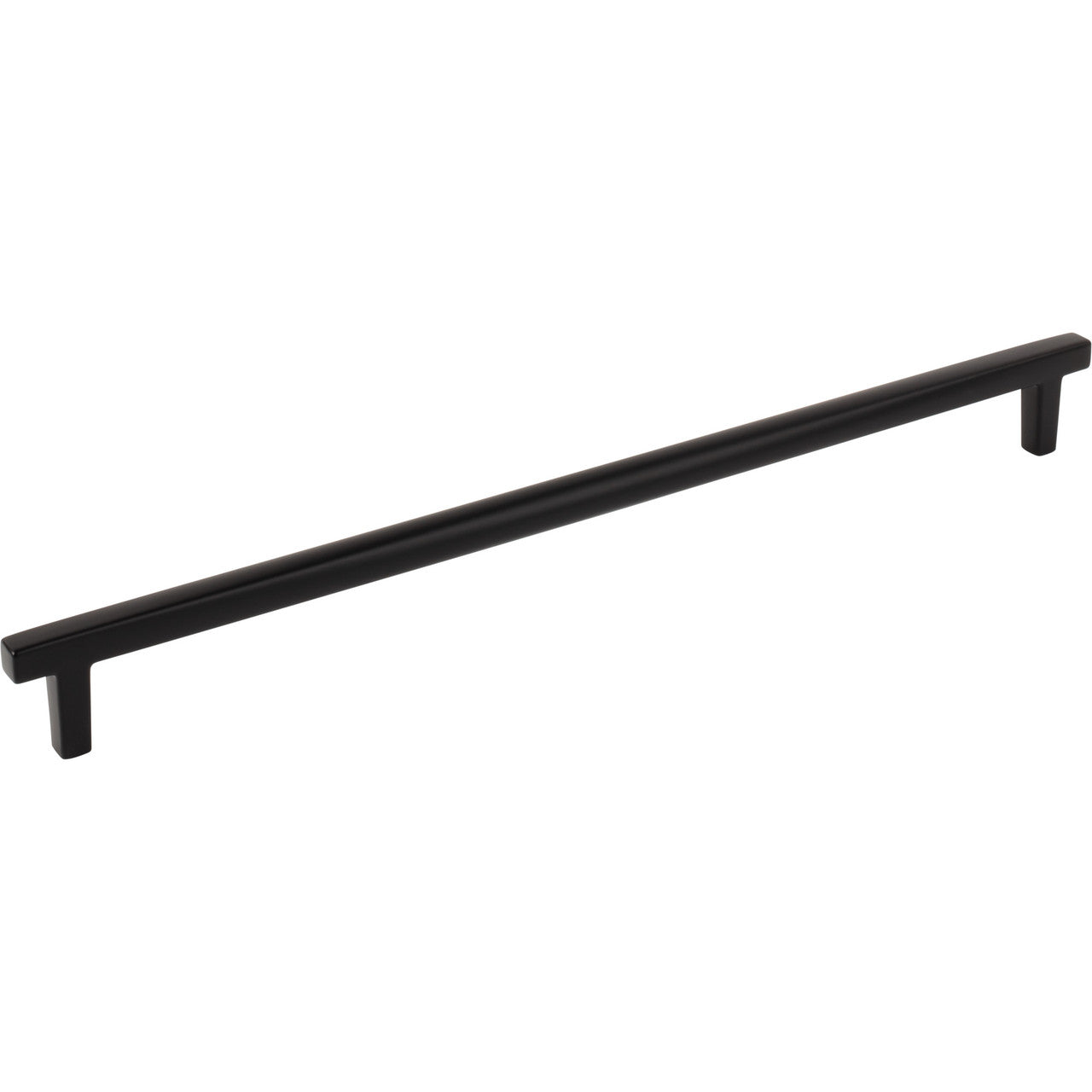Jeffrey Alexander 905-305MB: 305mm cc Whitlock Bar Cabinet Pull - Matte Black