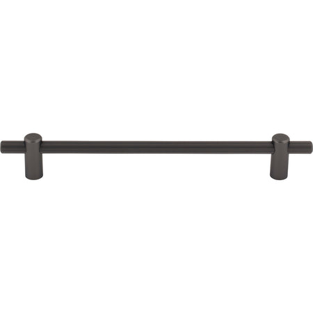 Top Knobs TK3255AG: 7-9/16" cc Dempsey Bar Cabinet Pull - Ash Grey