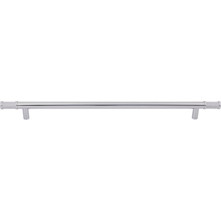 Top Knobs TK3239PC: 18" cc Burnham Bar Cabinet Pull - Polished Chrome