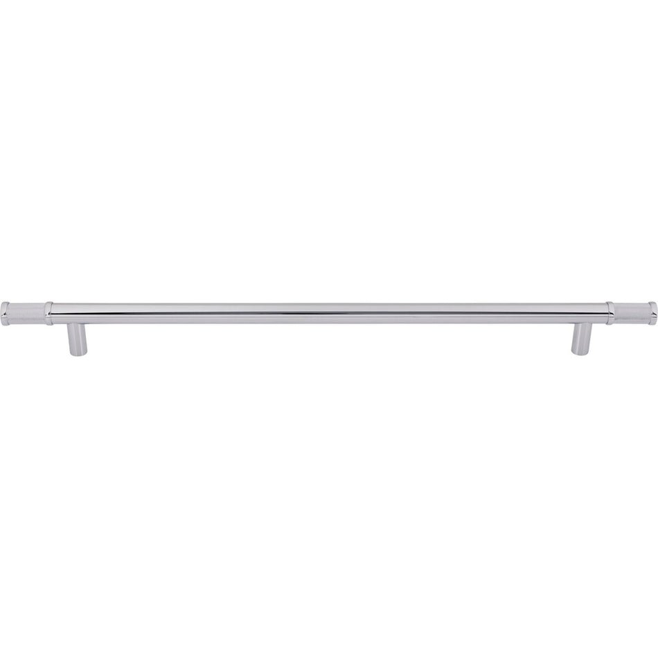 Top Knobs TK3239PC: 18" cc Burnham Bar Cabinet Pull - Polished Chrome