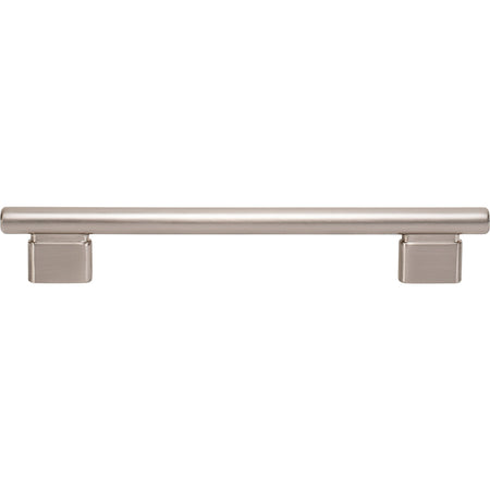 Atlas A514-BRN: 160mm cc Holloway Round Bar  Cabinet Pull - Brushed Nickel