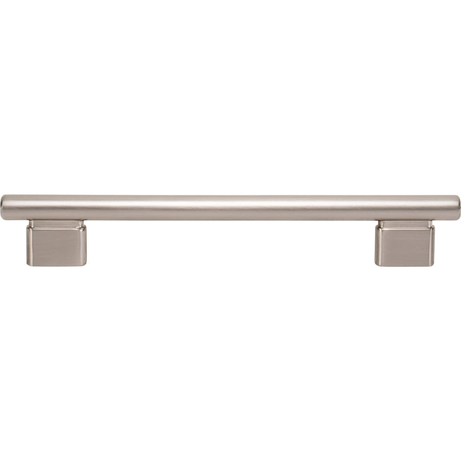 Atlas A514-BRN: 160mm cc Holloway Round Bar  Cabinet Pull - Brushed Nickel