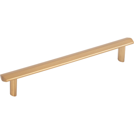 Elements 641-160SBZ: 160mm cc William Bar Cabinet Pull - Satin Bronze