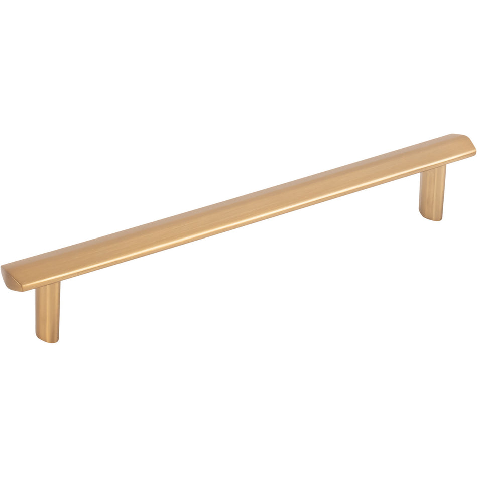 Elements 641-160SBZ: 160mm cc William Bar Cabinet Pull - Satin Bronze