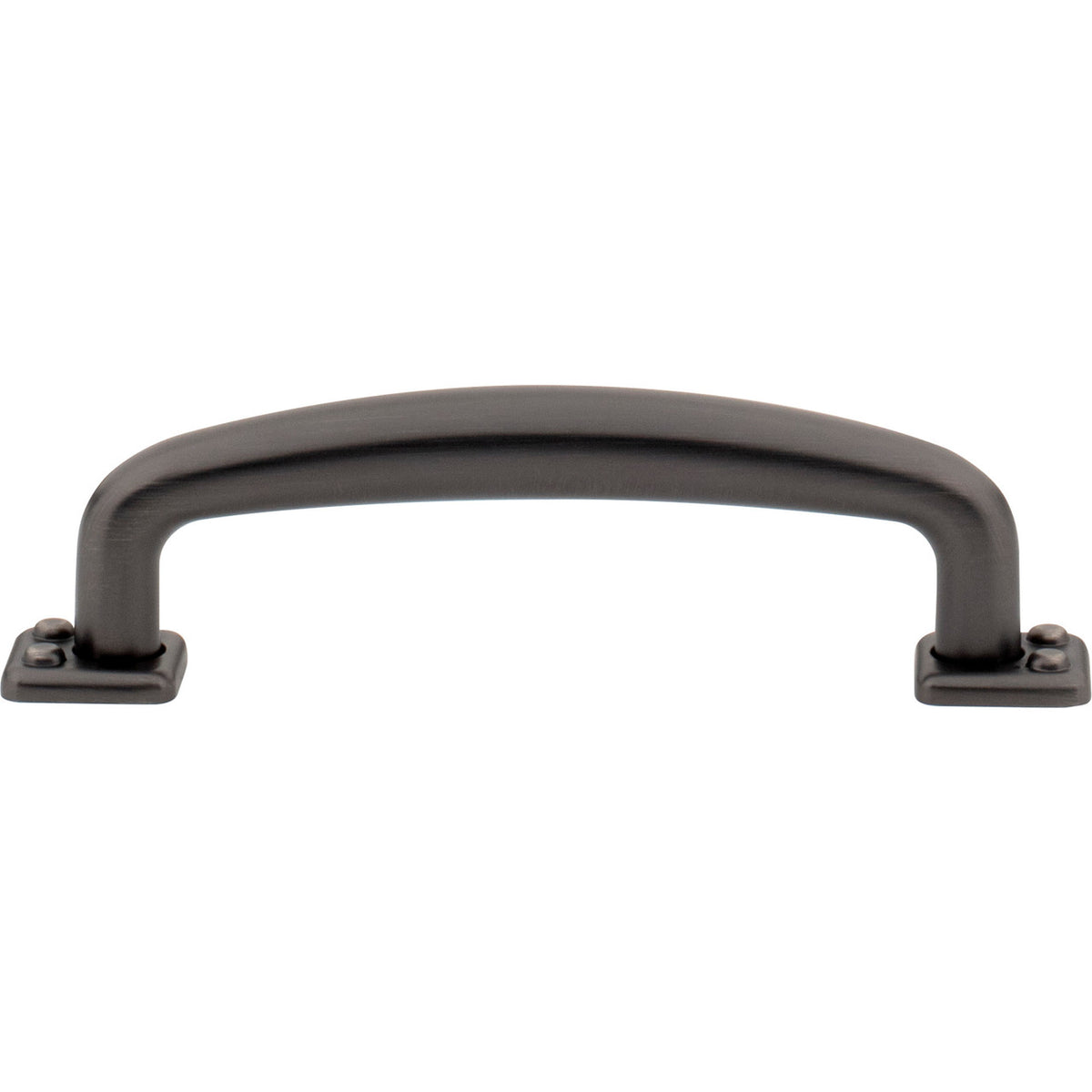 Atlas A541-SL: 3-3/4" cc Benning D-Handle Cabinet Pull - Slate