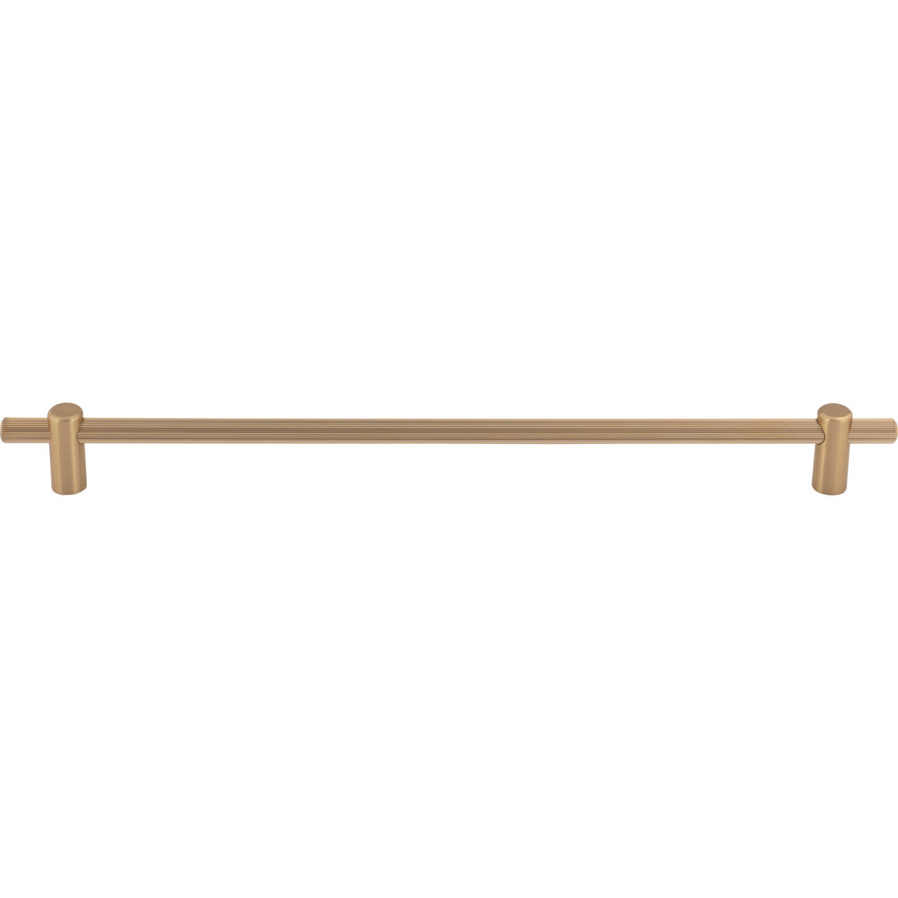 Top Knobs TK3257HB: 12" cc Dempsey Bar Cabinet Pull - Honey Bronze
